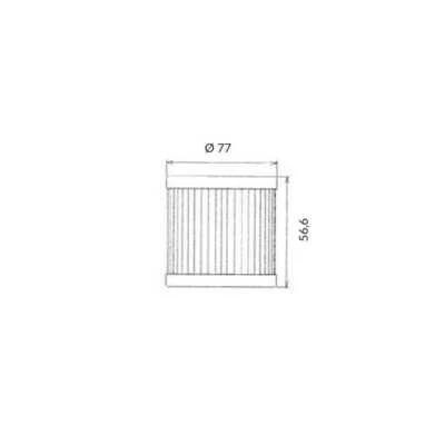 Filtro De Aceite Triumph Trophy 1200 1991-2003 6661593 Foto 1 de 2