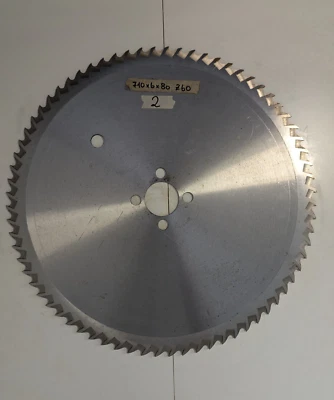 Segmentkreissägeblatt 710x6,0x80 mm 60 Zähne Sägeblatt Segment HSS - Bild 1 von 4