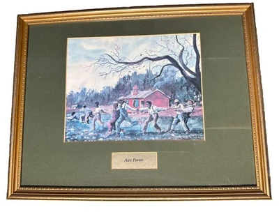 Alex Porter “Children at Play” Framed Print - Image 1 of 4