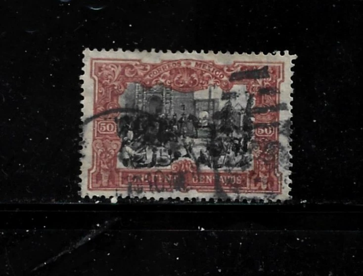 Mexico Stamp Scott # 318-50c-Used/H-NG-1910 - Image 1 of 1