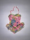 Vintage Floral MCM Showgirls Dancer Costume by Curtain Call Costumes Size 4