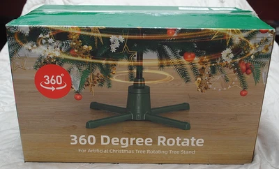 360 Degree Rotating Stand For Artifical Christmas Trees - Brand New - Image 1 of 4