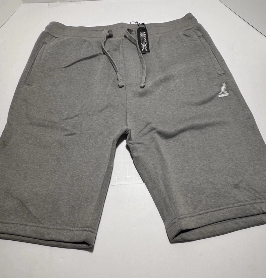 Kangol Sweat Shorts Large Gray K92183S