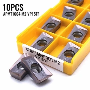 Fräser Ersatzteile 10 x APMT1604PDER M2 VP15TF für CNC Dreh und Fräsmaschinen - Bild 1 von 9