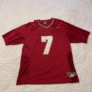 Vintage Nike Florida State Seminoles Fußball Trikot Rot XL FSU #7 - Bild 1 von 6