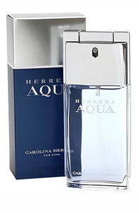 Carolina Herrera Aqua Edt 100ml 3,4 Fl Oz Neu Versiegelt Selten - Bild 1 von 2