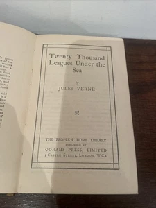 Vintage Twenty thousand leagues under the sea Book  By Jules Verne - Bild 1 von 10
