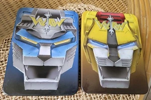 Voltron Defender of the Universe Collection One & Two : Blue Yellow Tins 6 Disc - Picture 1 of 21