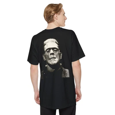 FRANKENSTEIN T Shirt, back print Unisex Tall Beefy-T® T-Shirt - Image 1 of 4