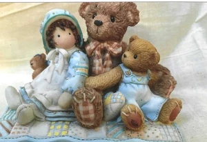 WEIHNACHTSGESCHENK Friends Are The Thread ... Elmer & Friends Cherished Teddies - Bild 1 von 3