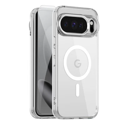 Funda magnética a prueba de golpes con protector de pantalla para Google Pixel 10 Pro XL 10 9A Foto 1 de 4