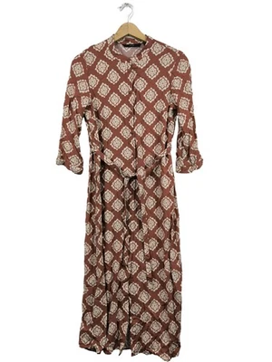 VERO MODA Vestido camisero Mujeres Vestido Talla EU 38 marrón look casual - Imagen 1 de 4