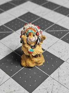 Cabezal indio Wee Forest Folk M-107a Chief Geronimouse (RETIRADO) SA1 GUC de colección - Imagen 1 de 15