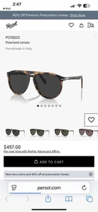 Persol PO3311S Sunglasses - Picture 1 of 11