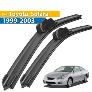 2Pcs Front Windshield Flat Wiper Blades Set For Toyota Solara 1999-2003 22" 21" - Picture 1 of 6