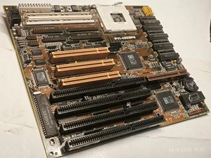 Socket 3 *512 KB* VIP ASUS PVI-486SP3 Rev 1.21 Motherboard, PCI, VLB & 16 MB - Picture 1 of 8