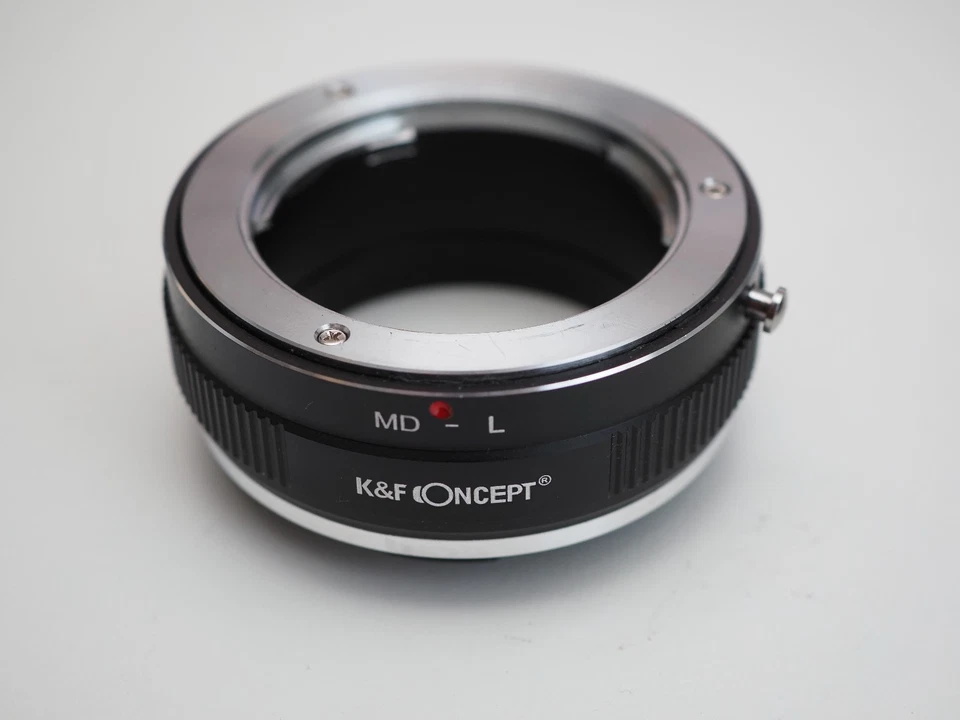 K&F Concept Lens Adapter for Minolta Rokkor SR/MD/MC Lens to L Mount Camera Body - Image 1 of 1