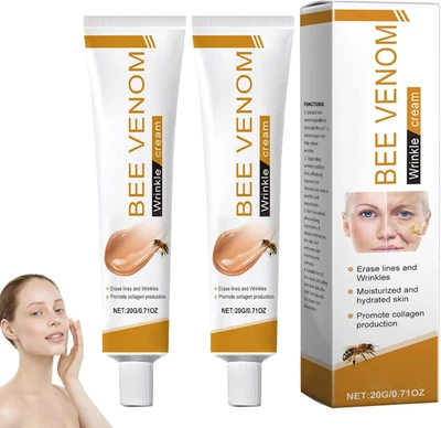 ALLILUYAA Furzero Bienengift Anti-Falten-Creme, Furzero Bienengift-Faltenentfernungscreme,