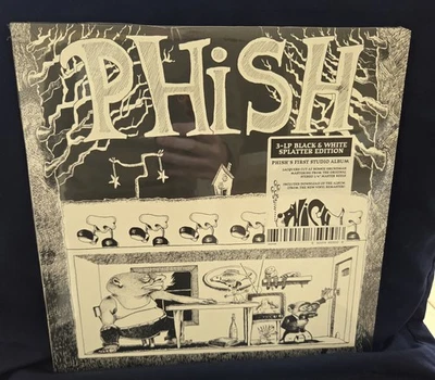 Phish - Junta 3LP - JEMP 1057 - SEALED Vinyl - Black & White Splatter - S7 Foto 1 de 3