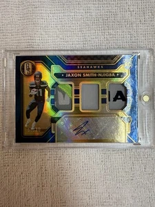 2023 Panini Gold Standard - Rookie Patch Autograph Jaxon Smith-Njigba #/10 (RPA) - Picture 1 of 6