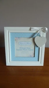 Shabby Chic vintage rose square photo frame by Room in Bloom - Picture 1 of 6