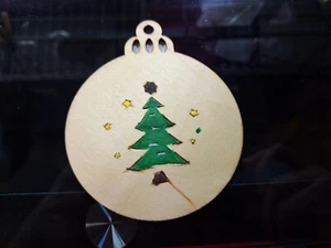 🎄Handmade ,Wooden Christmas Ornaments Christmas Tree🎄 - Picture 1 of 2