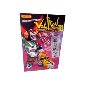 Transformer The Cast Voltron 3 Deluxe Lion Set komplett OVP Box Matchbox 1984❗ - Bild 1 von 23