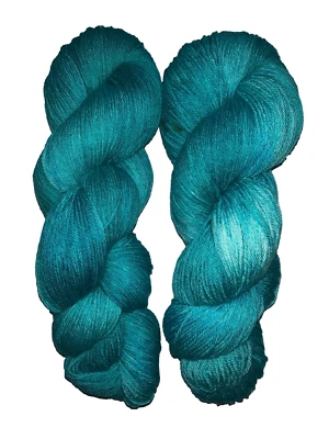 100 g  KASCHMIR-FEINSTES MERINO *PAMIR DREAM* Handgefärbt  *NIGHTMARE* - Bild 1 von 4