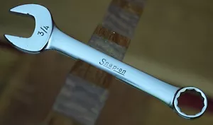CLEAR PICS Snap-on 12-Point SAE 3/4" Short Stubby Combination Wrench OEX-240 USA - Bild 1 von 7