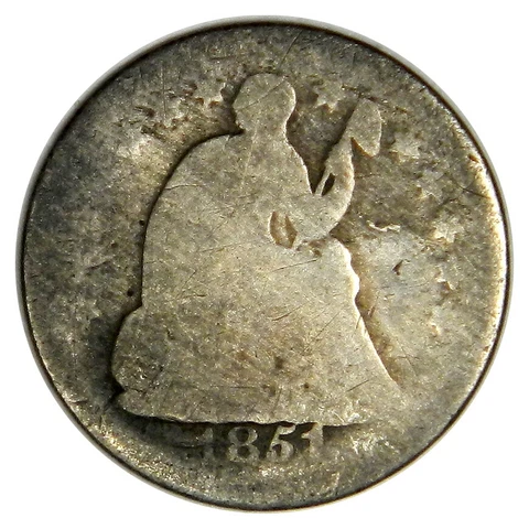 1851-O HALF DIME ~ PRICED RIGHT! Cover