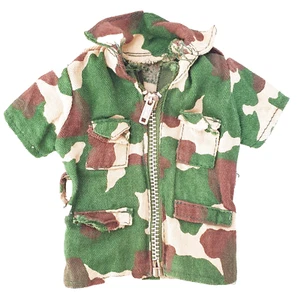 Action Man Palitoy Quartermasters SHORT SLEEVE CAMOUFLAGE 12" Doll JACKET NM`78 - Bild 1 von 2