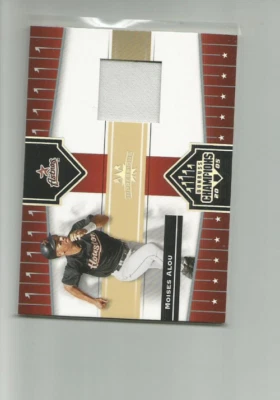 2005 DONRUSS CHAMPIONS IMPRESSIONS MATERIAL #205 MOISES ALOU - Image 1 of 2