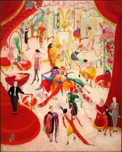Spring Sale at Bendels Art Print Florine Stettheimer 1921 – Art Deco Fashion - Picture 1 of 2