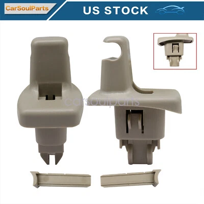 2x Sun Visor Retainer Clip FOR Chevrolet Express GMC Savana 1500 2500 3500 03-14 - Image 1 of 4
