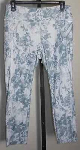Jockey Women's Leaf Print Leggings Size M - Picture 1 of 2