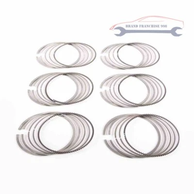 Juego de anillos de pistón de 3,5 L aptos para Mercedes Benz C350 E350 R350 CLS350 CLK350 Foto 1 de 4