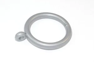 Grey Plastic Curtain Rod Pole Anneau ID 32mm OD 43mm Pack Size 96 - Picture 1 of 1