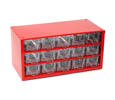 Kleinteilemagazin 6740 aus Metall stapelbar, Sortimentskasten, Schubladenschrank - Bild 1 von 3