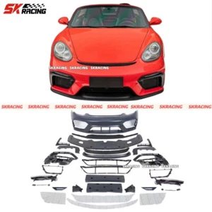 Front Bumper Bodykit For Porsche 987 05-12 Boxster Cayman Upgrades GT4 Style - Picture 1 of 5
