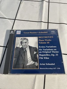 TOLLE PIANISTEN SCHANABEL BEETHOVEN KLAVIERWERKE BAND 10&11 CD - Bild 1 von 7