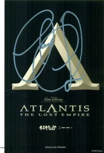 CARTOLINA PROMOZIONALE AUTOGRAFA #1 - DISNEY'S ATLANTIS - CLAUDIA CHRISTIAN - BABILONIA 5 - Foto 1 di 1