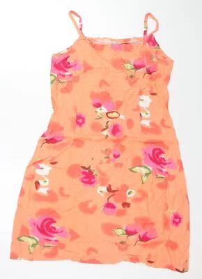 Vestido sin Mangas Dolce Vita Para Mujer Multicolor Floral Viscosa Talla M Cuello Cuadrado Pul Foto 1 de 4