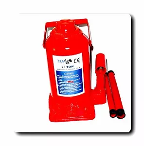 20 Ton Hand Operated Vertical Hydraulic Bottle Jack Automotive Shop Axle Lift - Picture 1 of 4