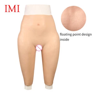 IMI 7th PLUS Size Silicone Fake Vagina Panty Thicken Hip Pants for Crossdressers - Picture 1 of 12