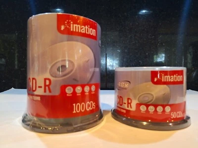 imation CD-R 80MIN/700MB 150 CD Bundle 1x-48x Compatible - Image 1 of 4