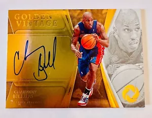Chauncey Billups 2019-20 Panini Opulence Golden Vintage Gold Autograph Auto /25 - Imagen 1 de 3