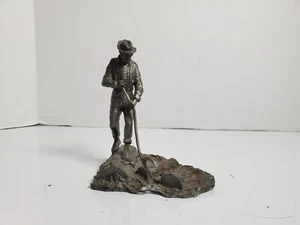 The Logger 1978 Franklin Mint Ron Hinote Fine Pewter Figurine - Picture 1 of 7