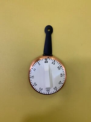 TIMER PENTOLINO RAME CARICA MANUALE VINTAGE REF 1115.294 - Immagine 1 di 2