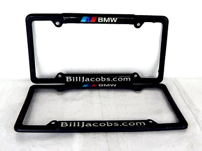 Jim Jacobs BMW M-Motorsports Vehicle License Plate Frames - Image 1 of 4