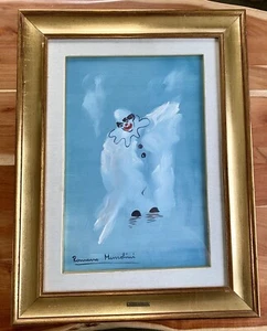 Romano Mussolini Clown, Ölgemälde, Gerahmt mit Zertifikat 40x60 - Bild 1 von 8